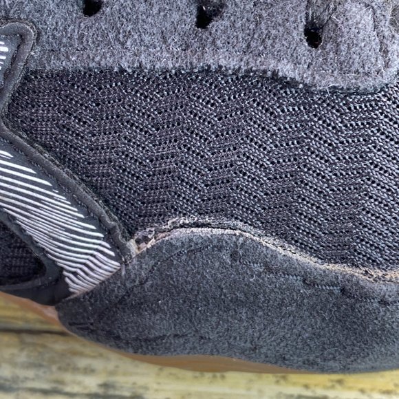 Asics Matcontrol 2 Black Nylon Wrestling Shoe Sneaker Lace Up High Top Mens 7.5M - Picture 11 of 13